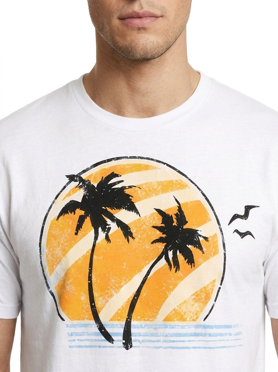 Palm Sunset Tee