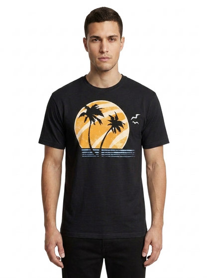 Palm Sunset Tee