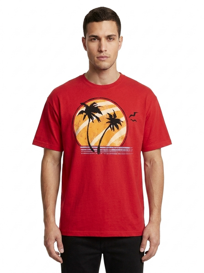 Palm Sunset Tee