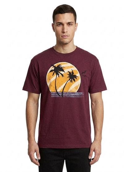 Palm Sunset Tee