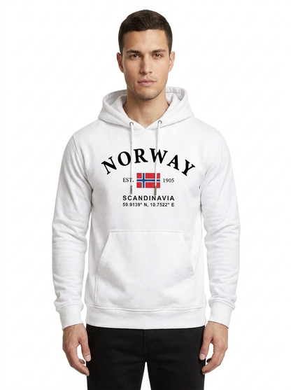 Norway Print Hoodie