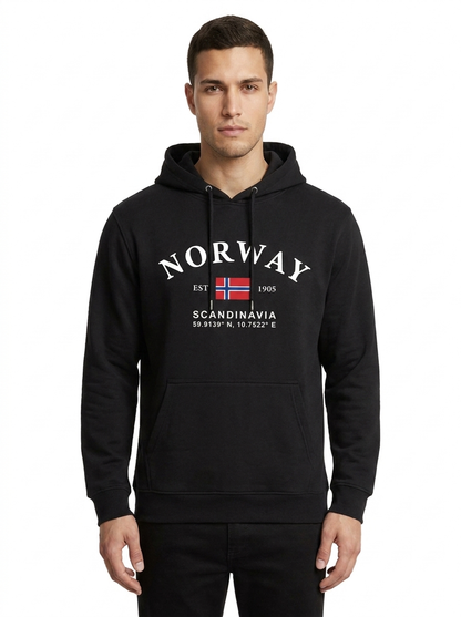 Norway Print Hoodie