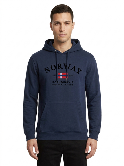 Norway Print Hoodie