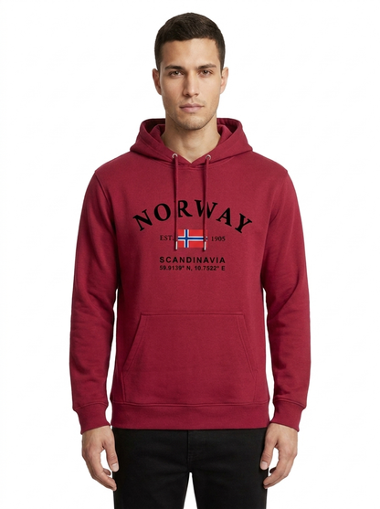 Norway Print Hoodie